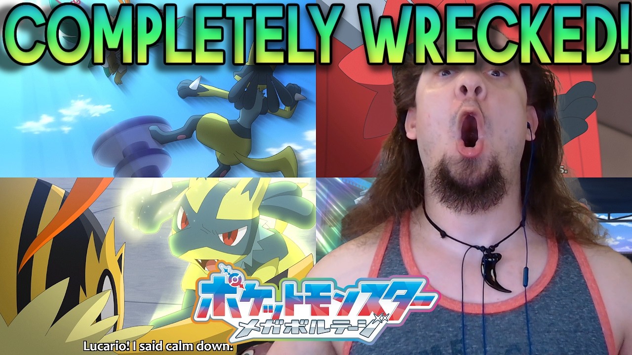 МЕГА ХАВЛУЧА ПРОТИВ ЛУКАРИО! ВСТРЕЧАЕМСЯ!!! Реакция на 131 серию Pok&eacute;mon Horizons!
