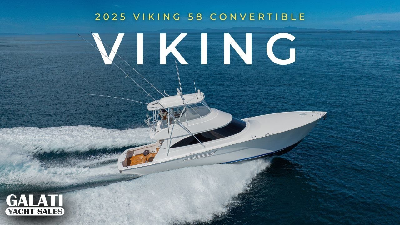 2025 Viking 58 Convertible “Game On” For Sale | MTU • Seakeeper • Tournament Rigged