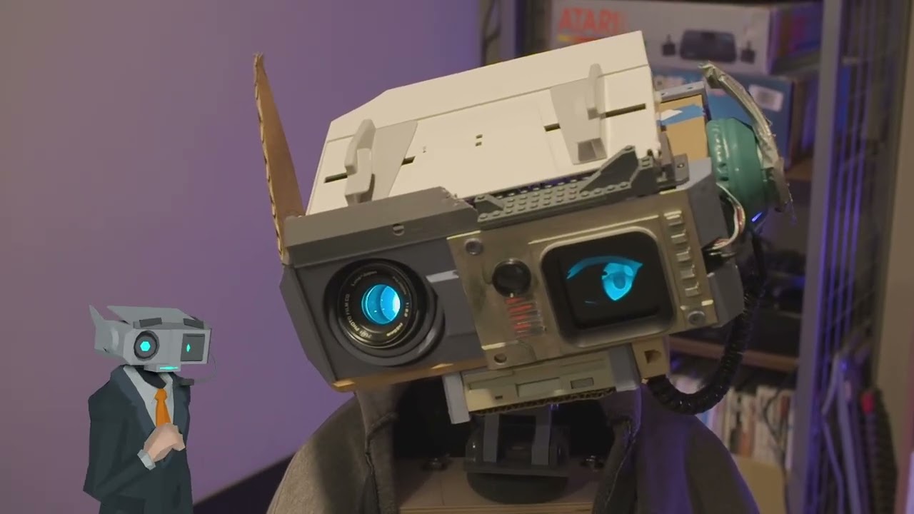 the robot's vtuber motion controls