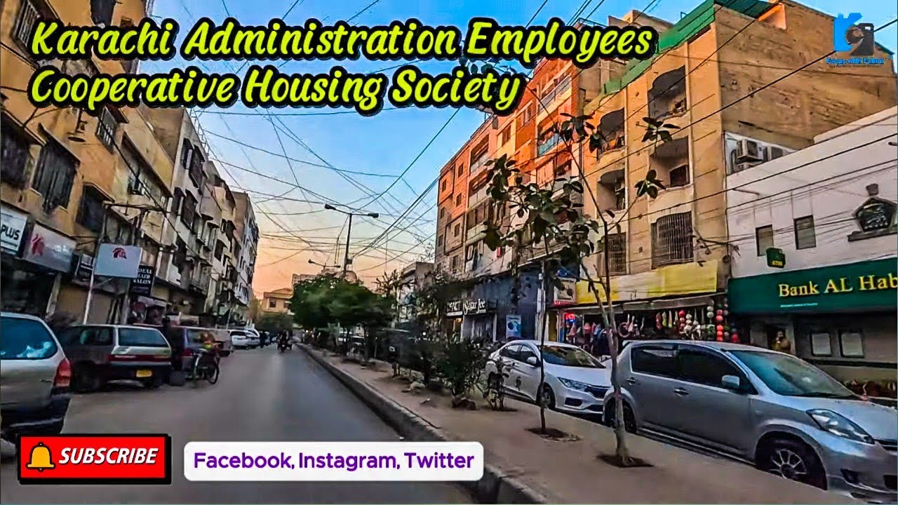 Karachi Administration Employees cooperative housing society Commercial Street  @focus with fahim