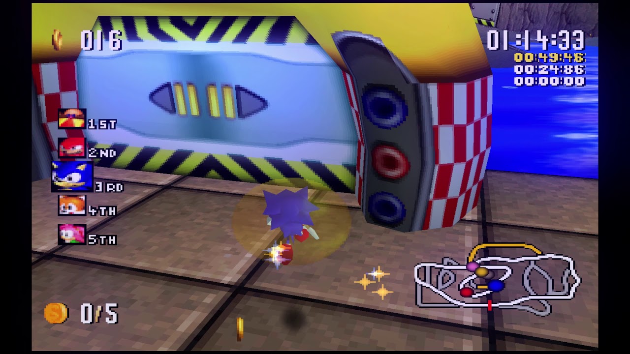 Sonic R - Work it Out (slowed & dropped pitch)
