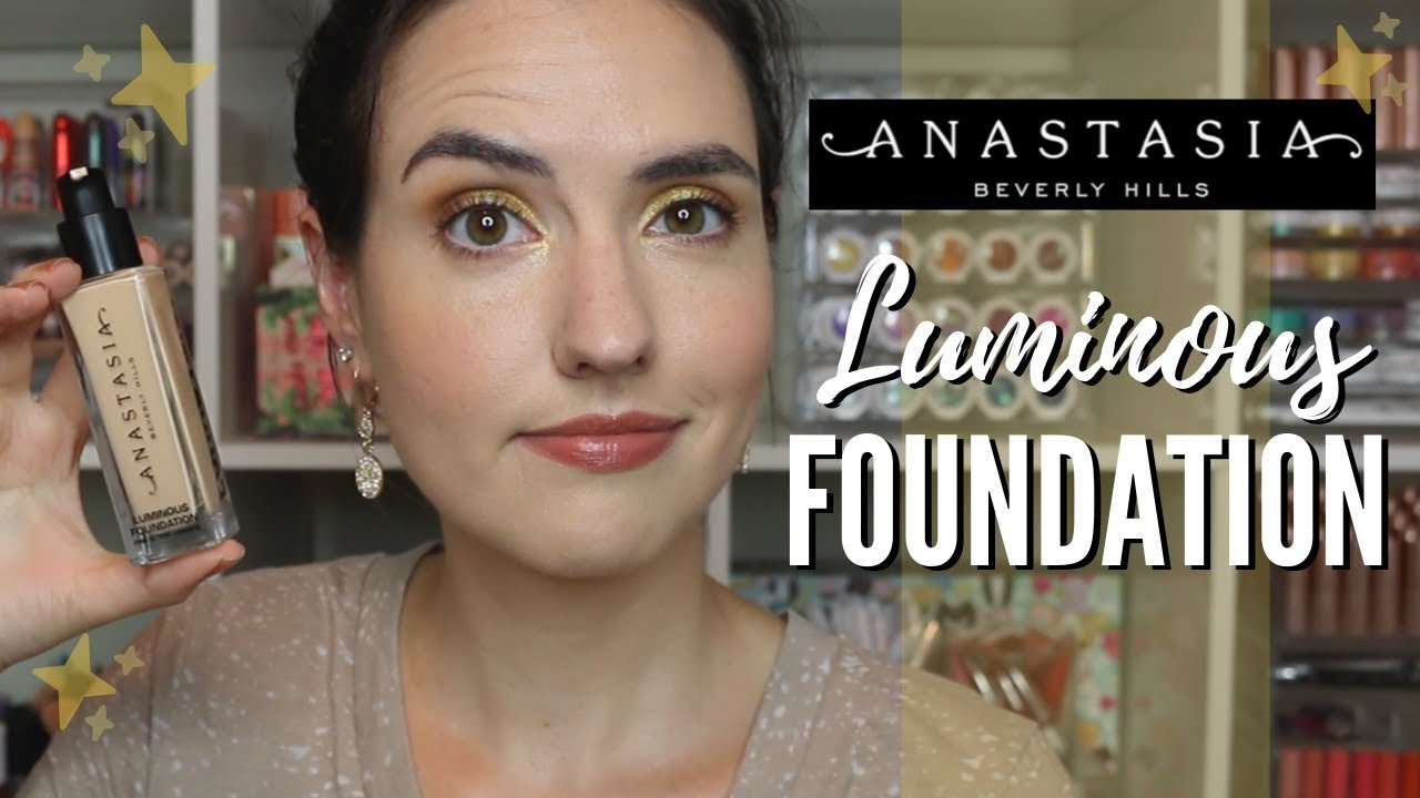 Anastasia Beverly Hills Luminous Foundation | DRY SKIN Demo + Wear Test