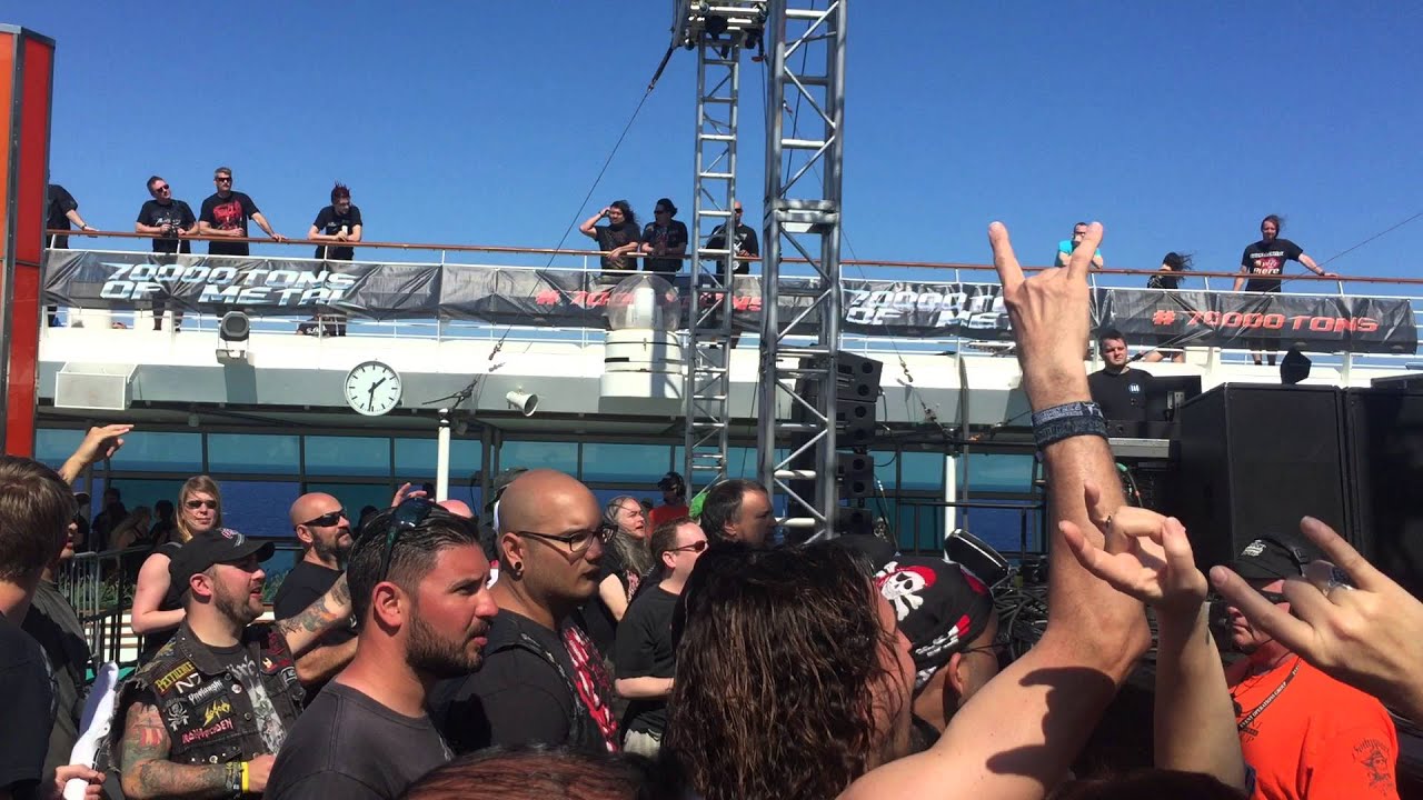 Raven  Rock Until You Drop  70000 Tons of Metal 2016