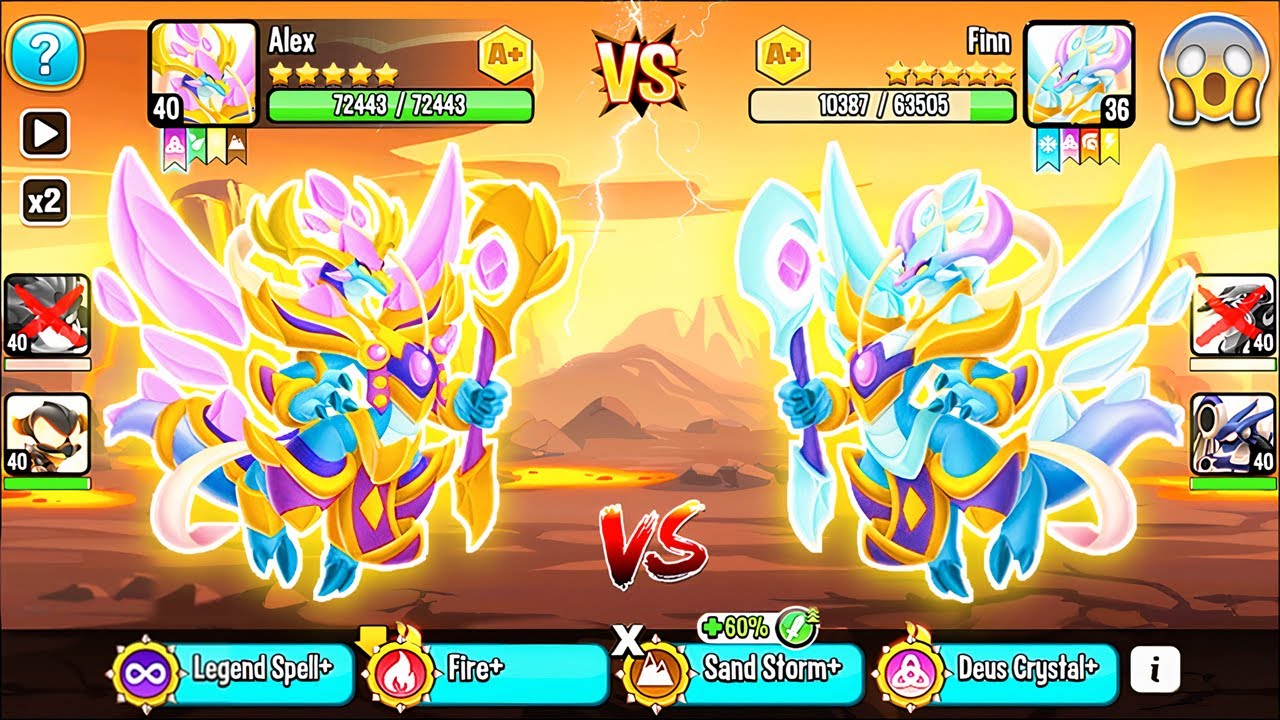 Dragon City: High Aurasphere Dragon | NEW League Battle 400 [MAX LEVEL] 😱