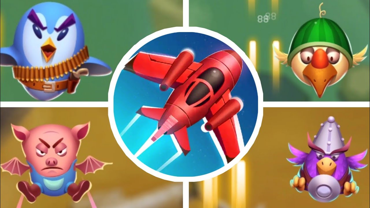 Chicken Shooter: Sky Battle All Bosses