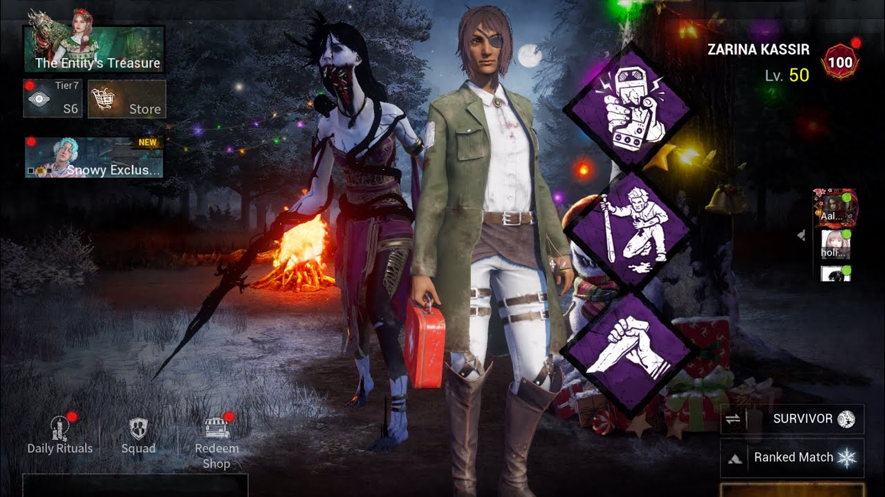 Using The Anti-Tunnel Build At Rank 1-Dead By Daylight Mobile