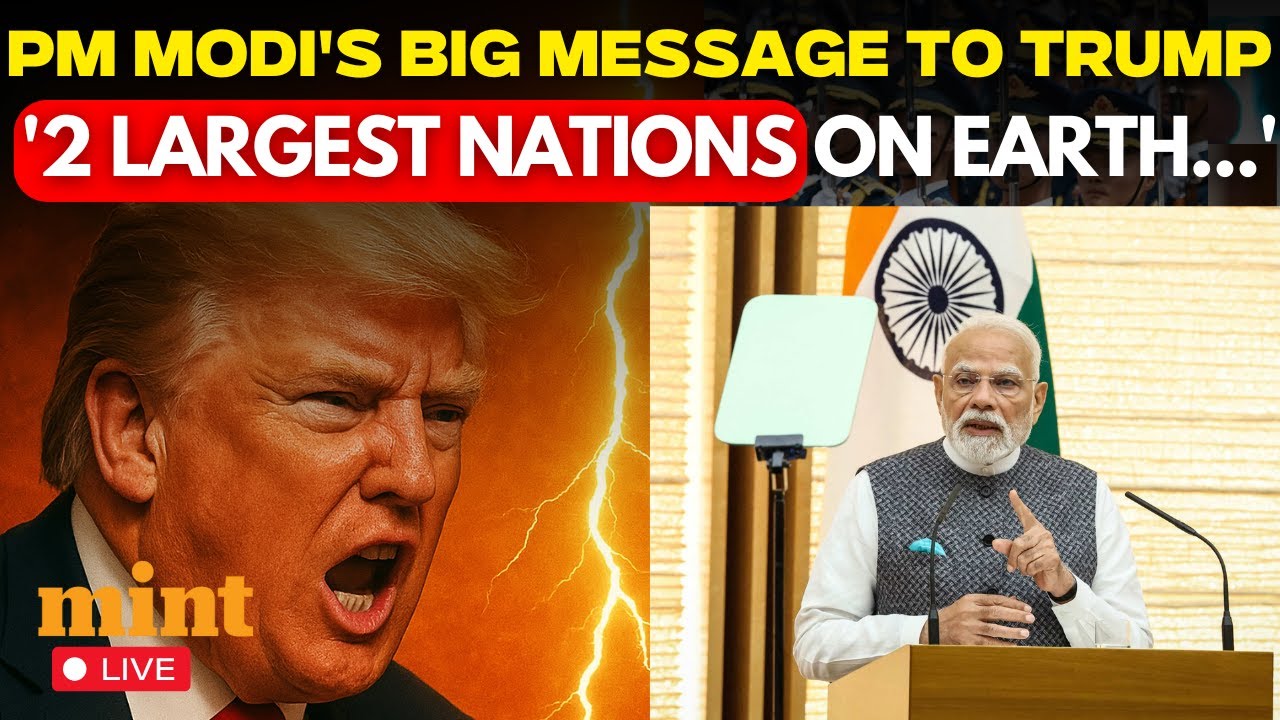 LIVE: PM Modi&rsquo;s Direct Message to Trump From Tokyo | Joint Statement With Japanese PM Ishiba