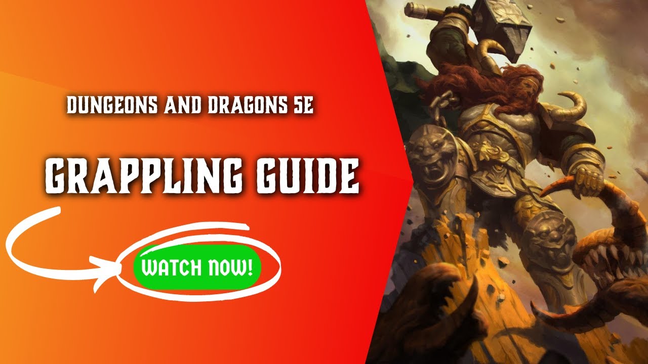 Grappling 5e — Руководство по Dungeons and Dragons
