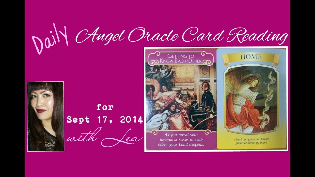 Daily Angel Oracle Card Reading September 17, 2014