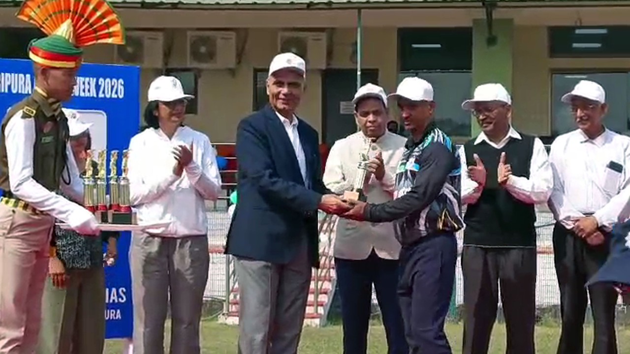 Police Week no Rwgwi Narsingarh Police Traning Academy oh  Thungjakha Cricket Match