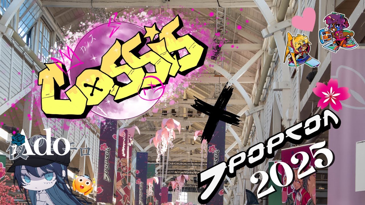 【Cassis Idols】 J-Popcon 2025 vlog! On stage with Ado??!!