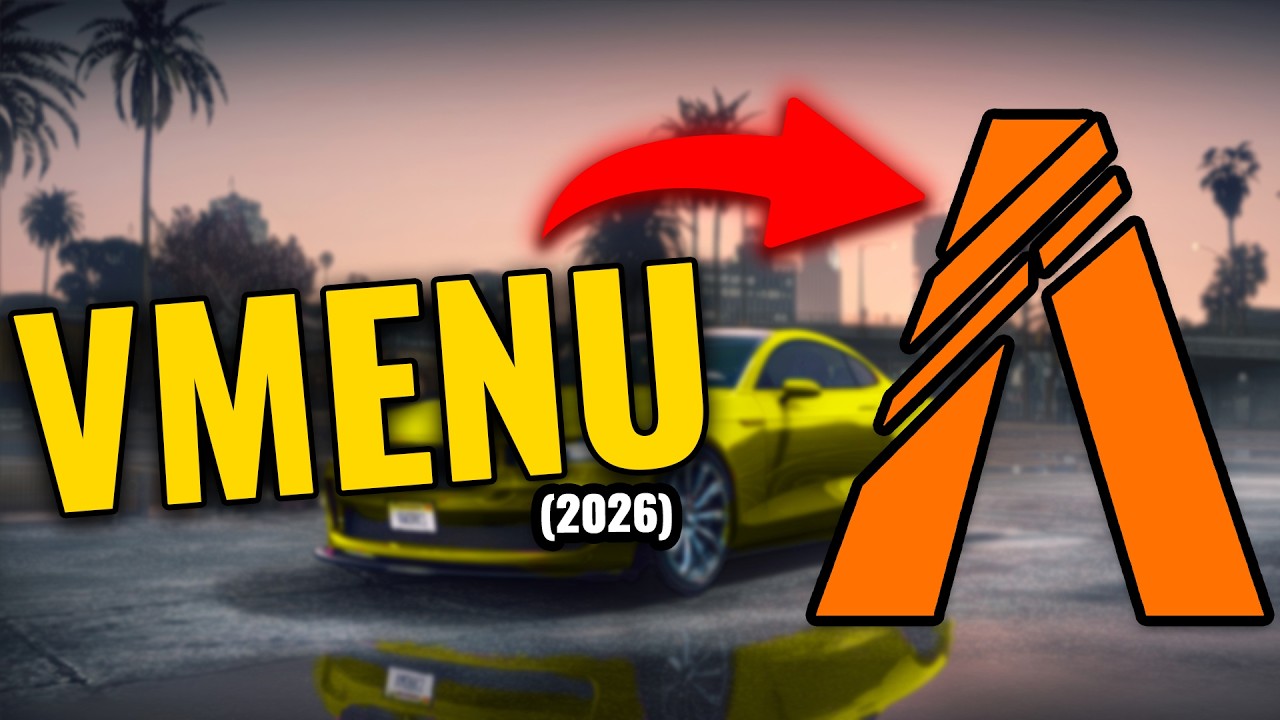 Как установить vMenu на сервер FiveM! Обновлено в 2026 году.