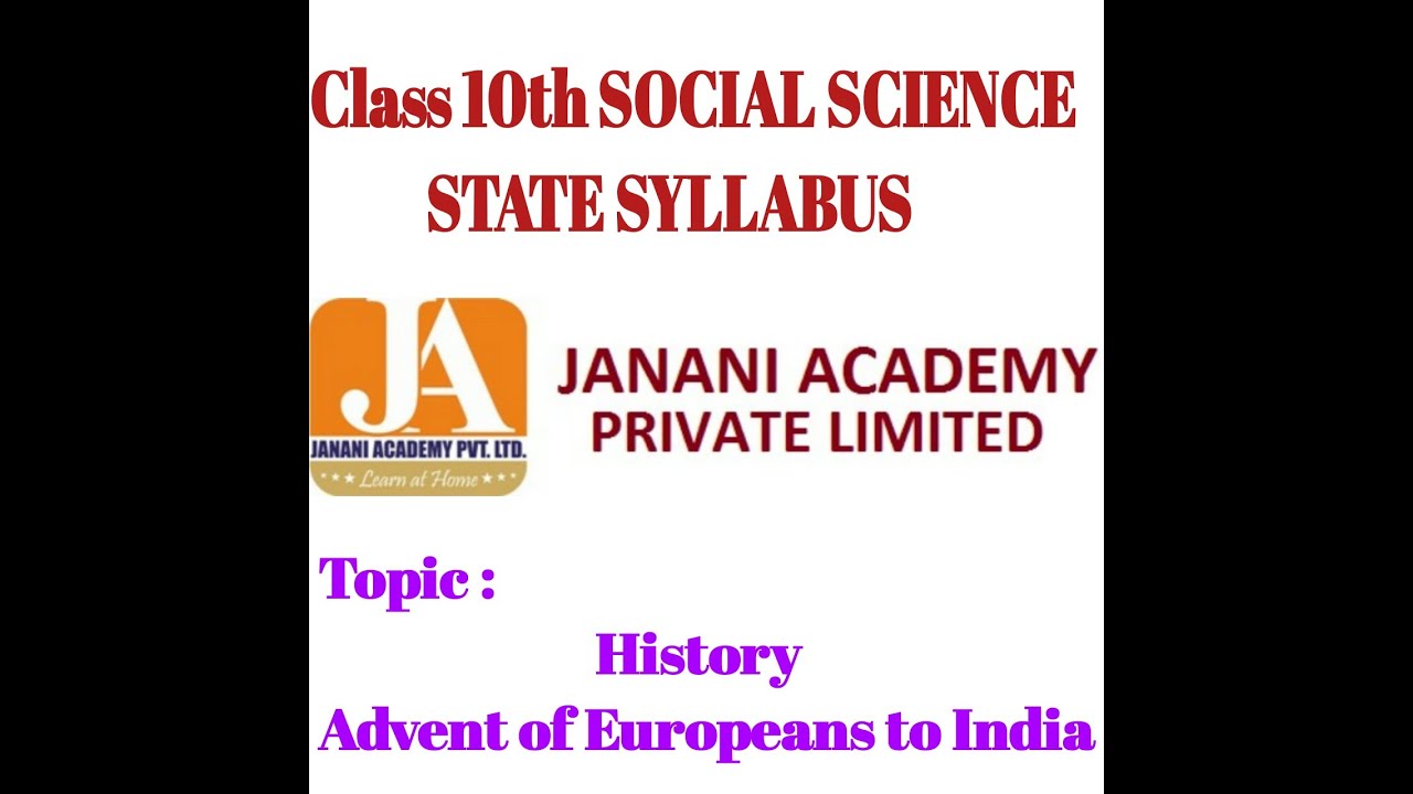 Class 10th SOCIAL SCIENCE(History) DEMO