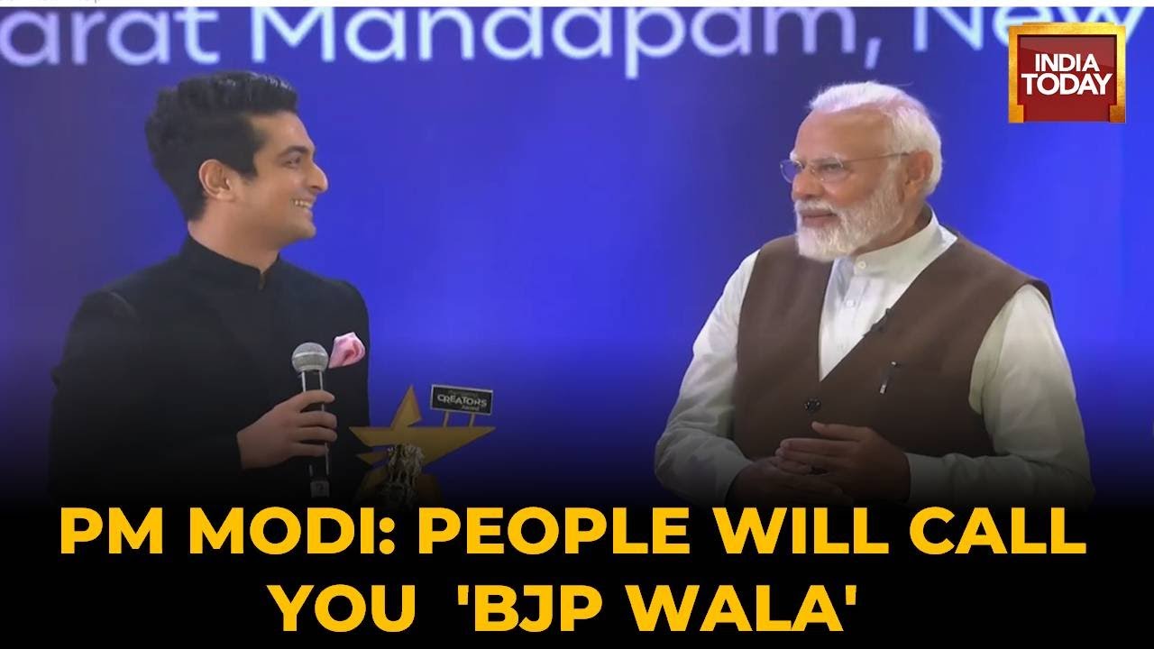 PM Modi Gets Candid With Young Creators At The National Creators Awards 2024 | India Today
