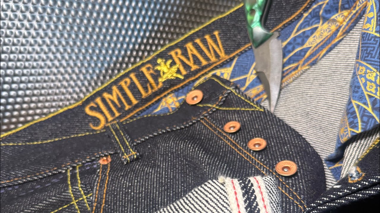 Best 25 oz Selvedge  denim for under 200 bucks. Simple and raw. 