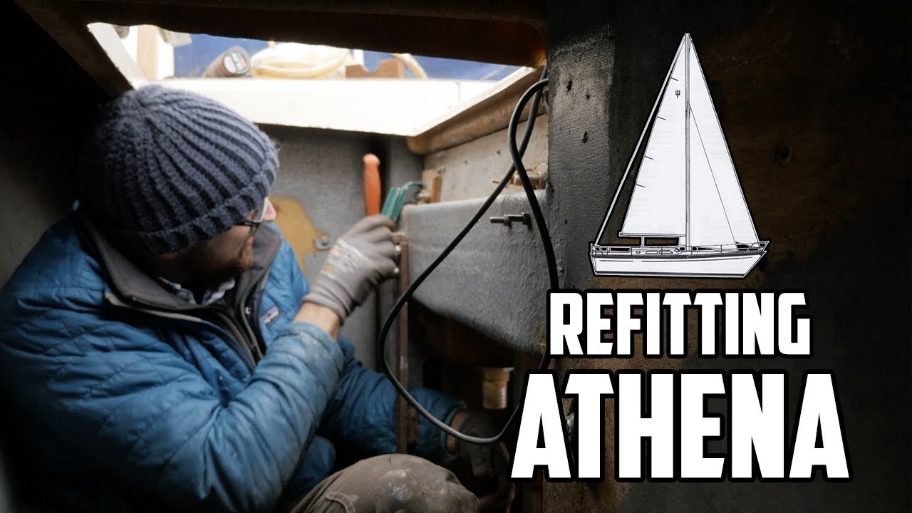 Sail Life - Removing the rudder from my sailboat - DIY sailboat repair