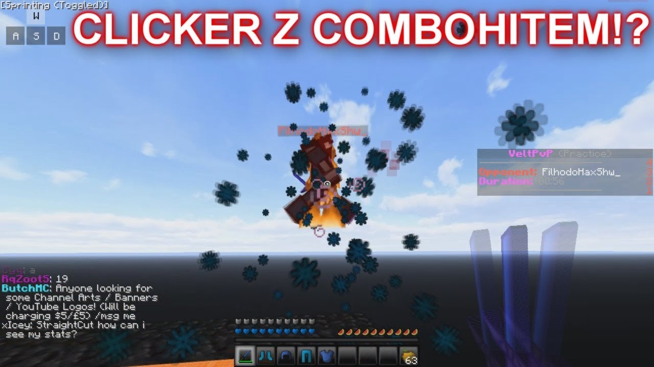 🔥 Fajne TXT PVP na MCHC.PL | makro (clicker z combo hitem) 1.8 [Minecraft PL] 🔥 Najlepsze macro!