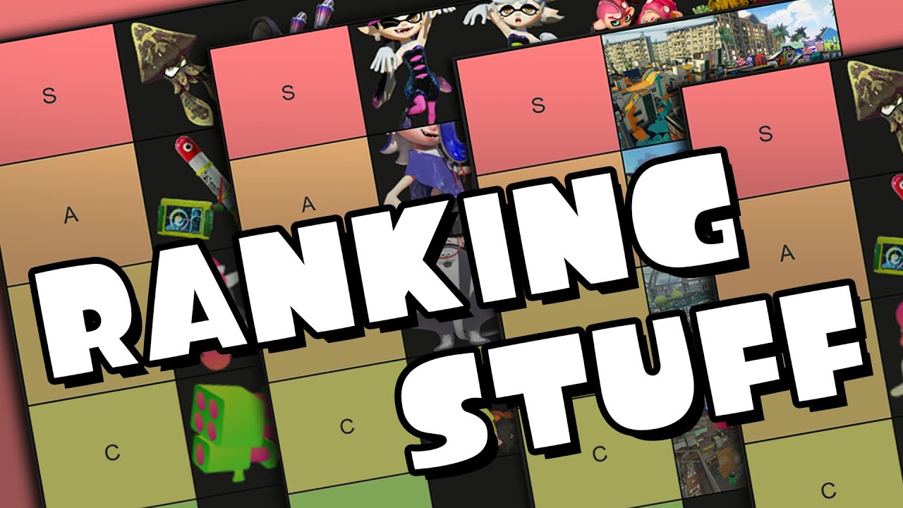 Ranking Splatoon Stuff to End the Year