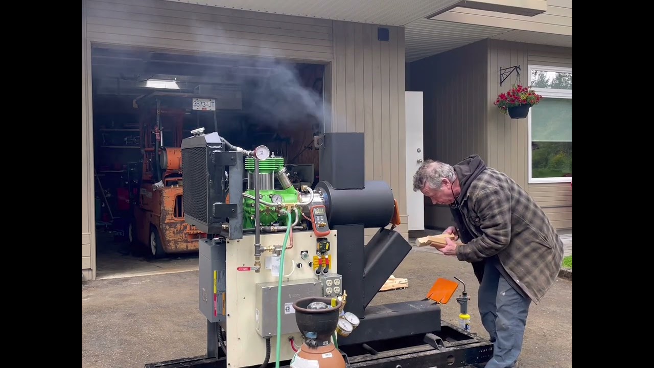 Rocket stove heat engine Project