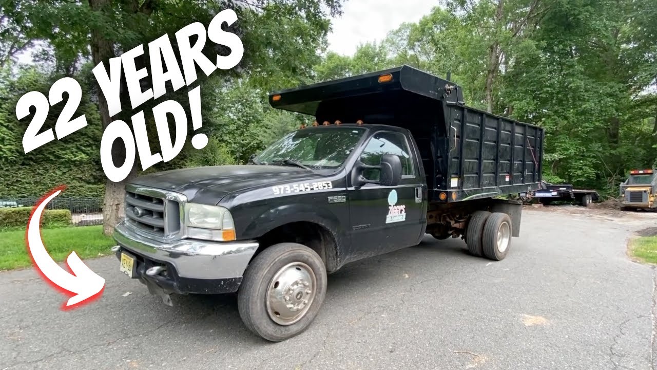Почему я КАЖДЫЙ ДЕНЬ использую 22-летний дизельный самосвал Powerstroke 7.3 для своего бизнеса