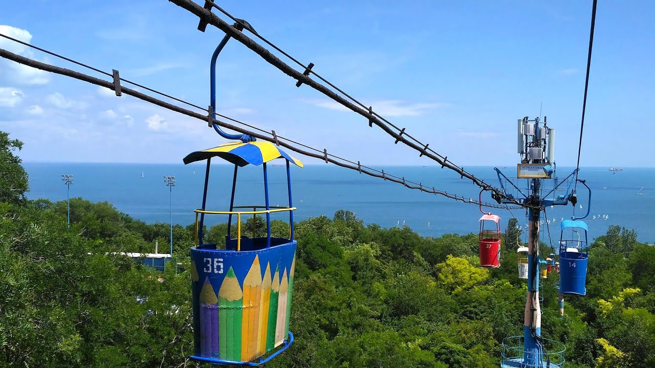 Odessa's Cable Car Ride: Breathtaking Views of Ukraine