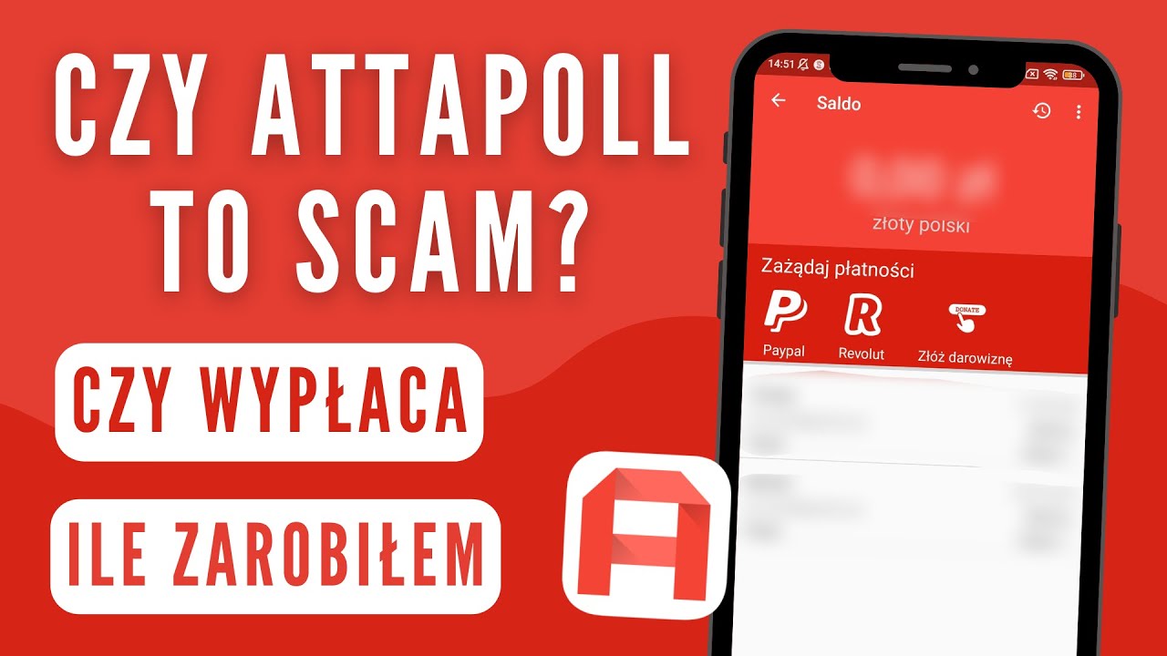 CZY APLIKACJA ATTAPOLL TO SCAM? - Ile można zarobić na ANKIETACH ONLINE - Recenzja