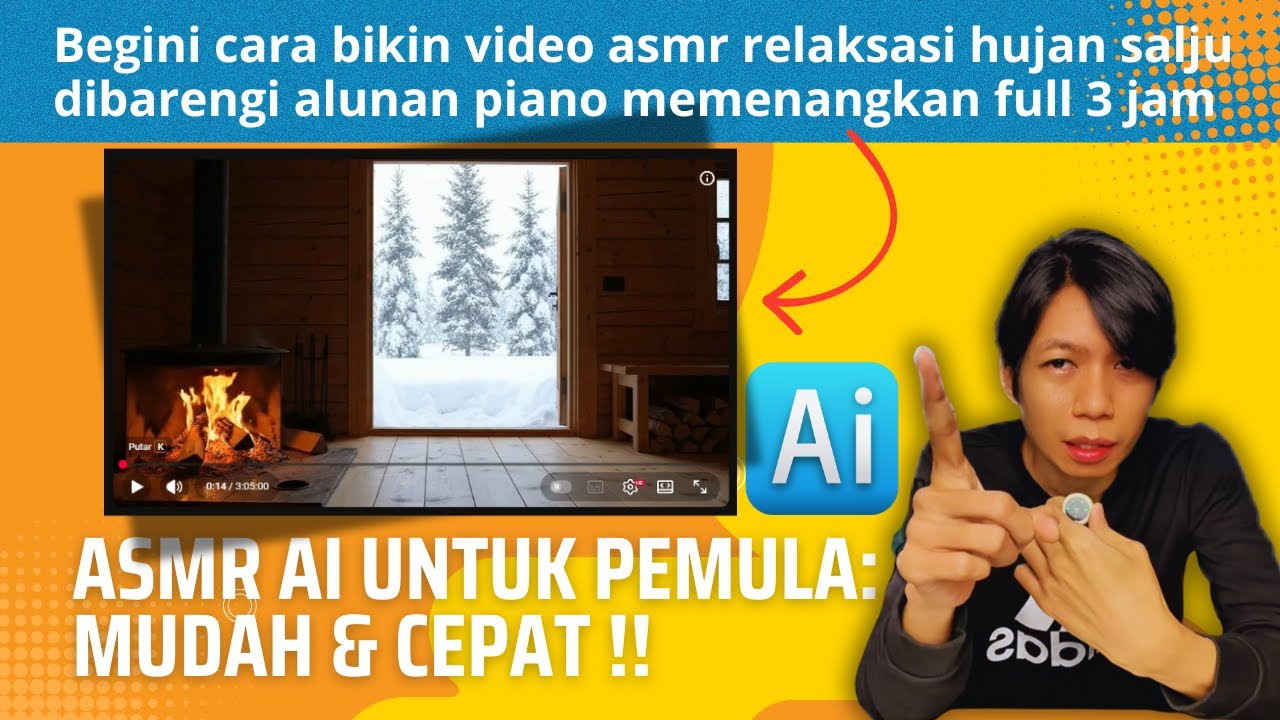 CARA MEMBUAT IDE KONTEN MUSIK RELAKSASI ASMR AI