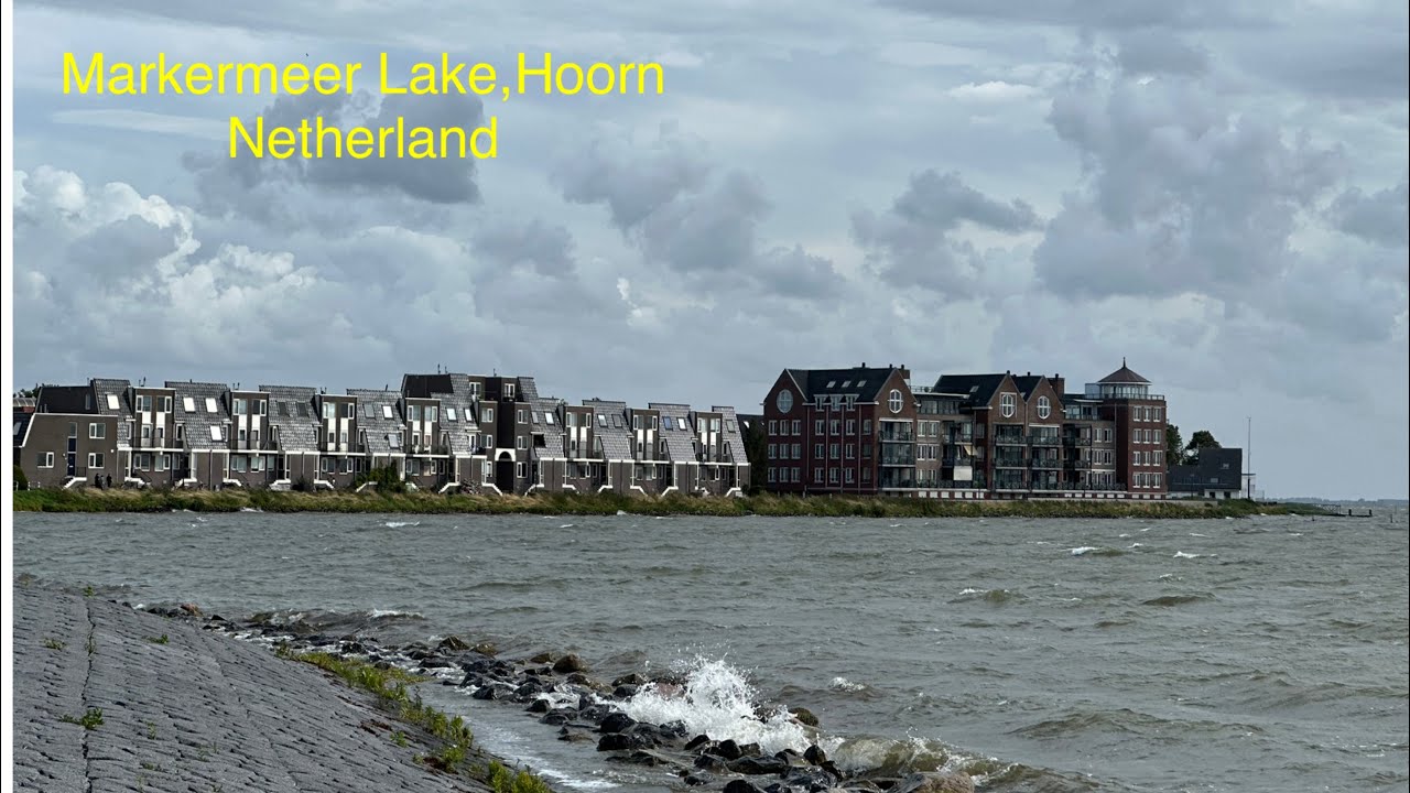 Markermeer Lake,Netherland 4K Video