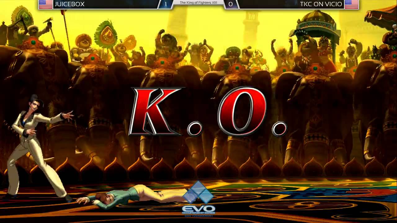 EVO2015 KOFXIII Side Tournament - Juicebox vs TKC ON Vicio