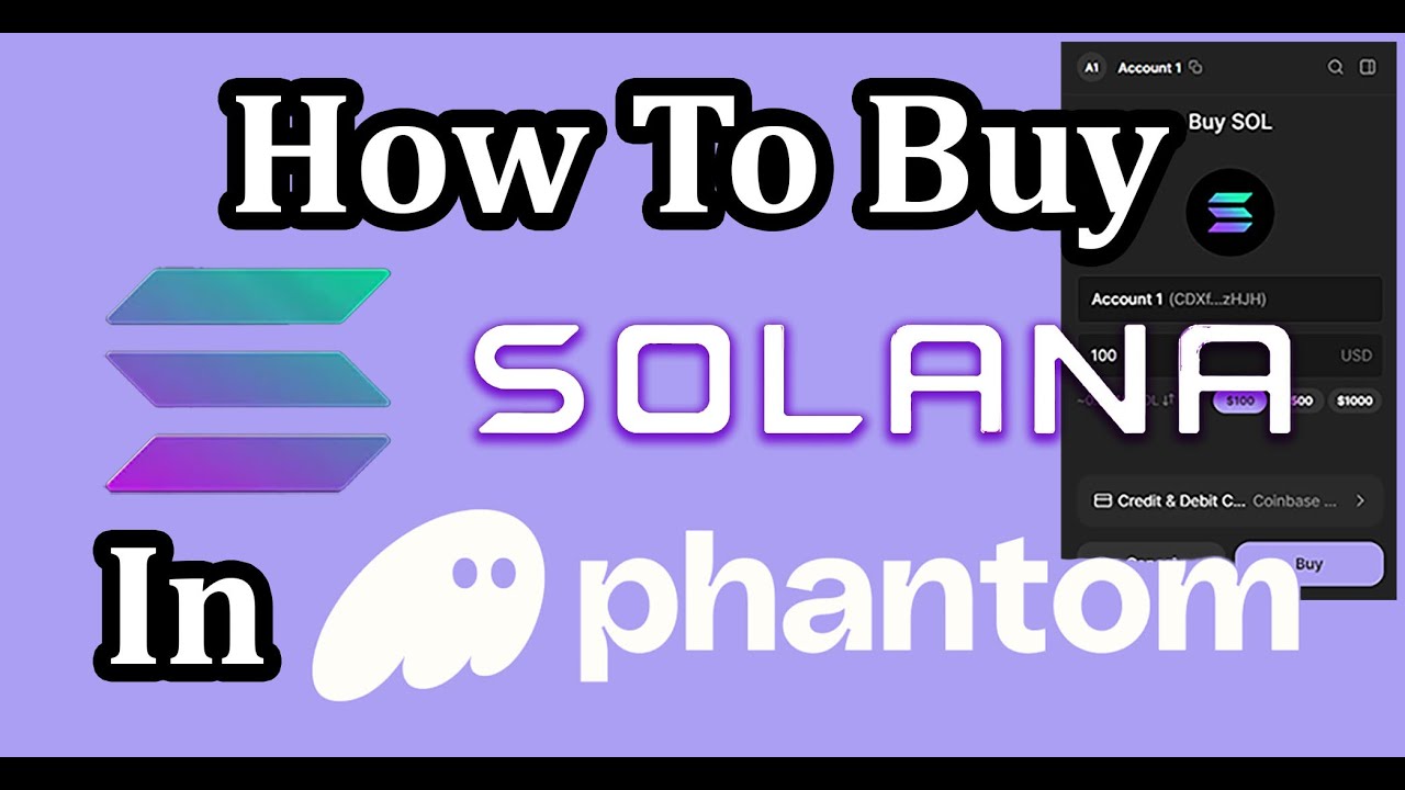 Как купить Solana в Phantom Wallet (руководство для начинающих)