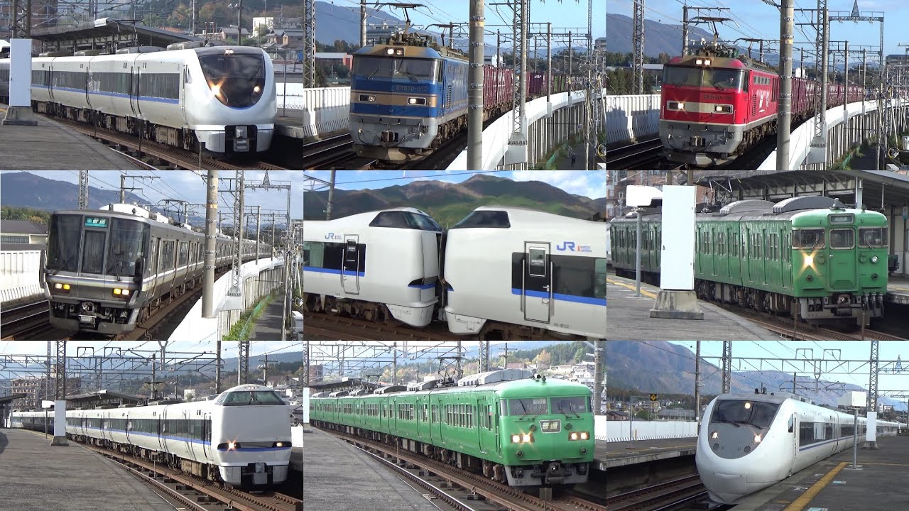 【JR湖西線】志賀駅にやってくる列車（休日8時頃～11時）【続々列車】