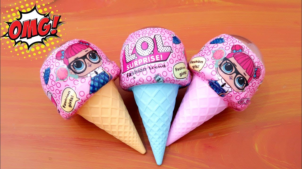 Hana Buka LOL Es Krim Lucu Hadiah dari Mama - Mainan Anak Boneka Lucu LOL Surprise Toys