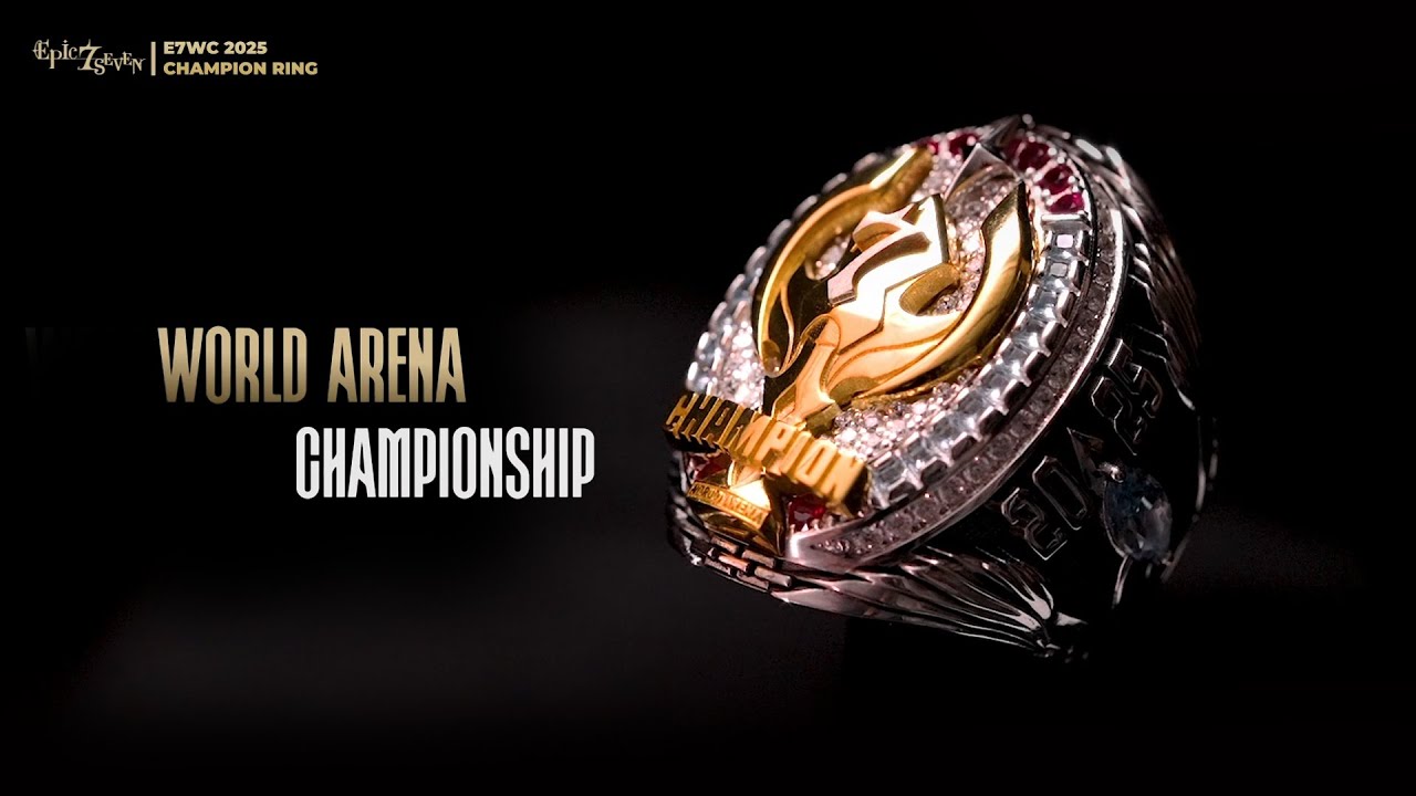 E7WC 2025 Champion's Ring Revealed! Find out the Owner on 9/6 at 03:00 UTC!