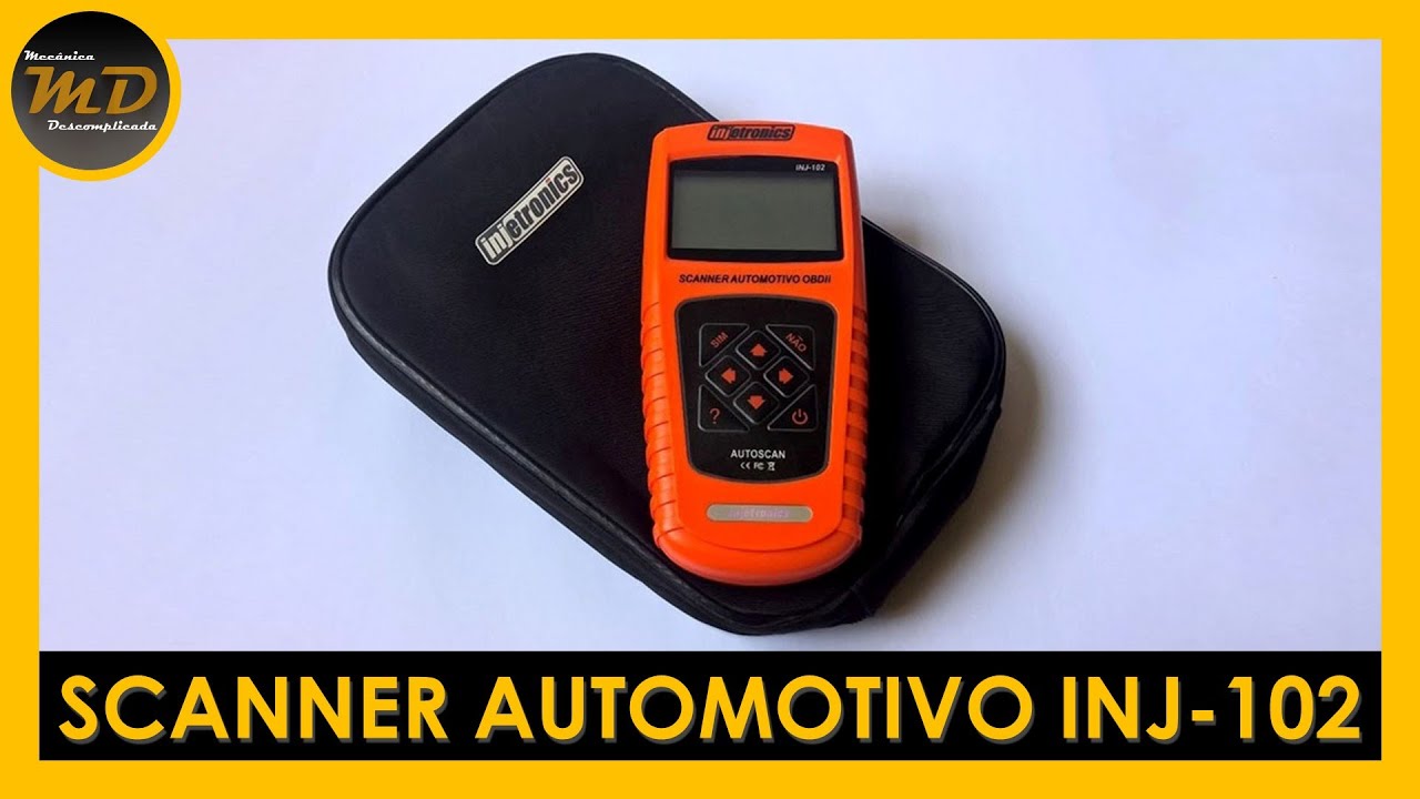 Scanner Automotivo INJ-102 - Injetronics