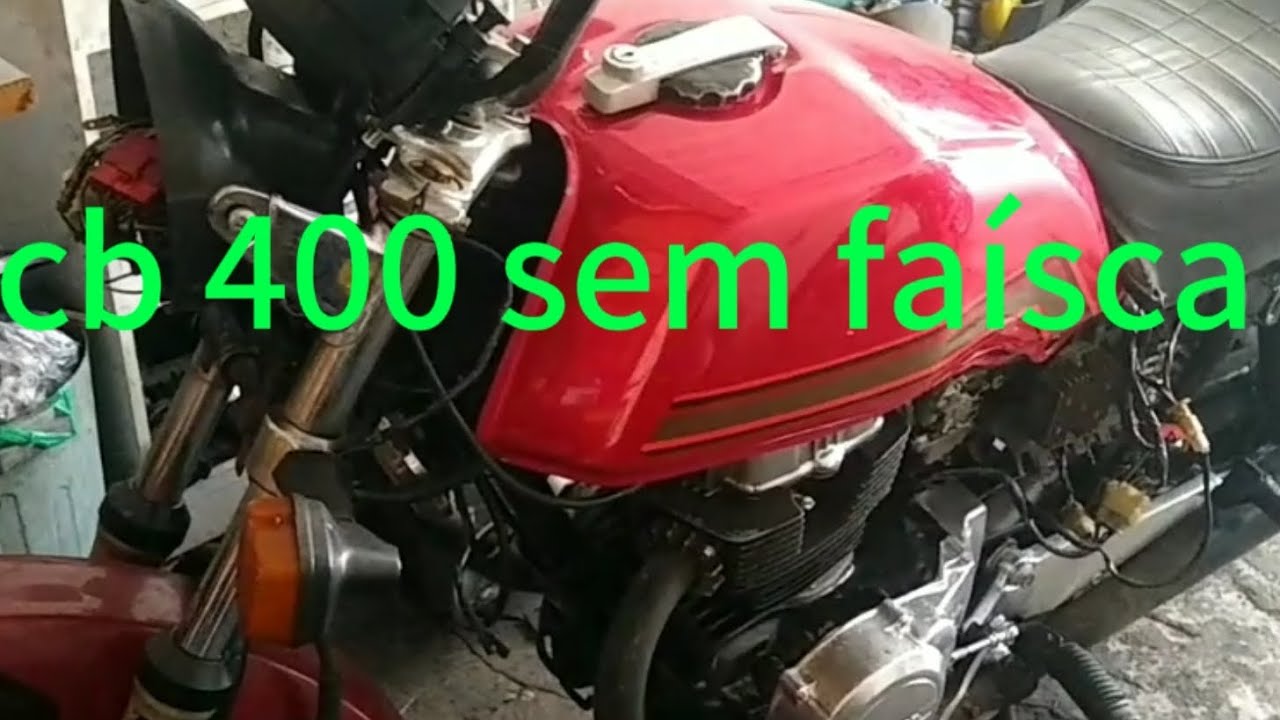 moto sem faísca (cb 400)