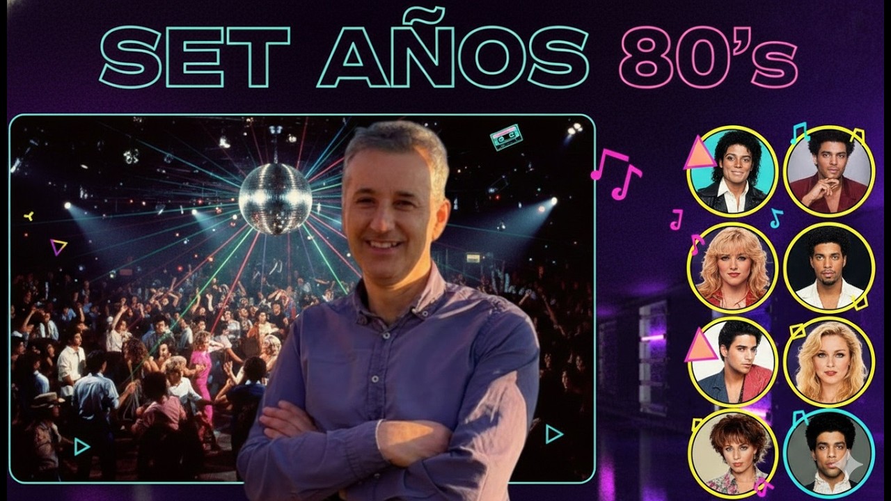 set años 80's con Richard Montana Guerra