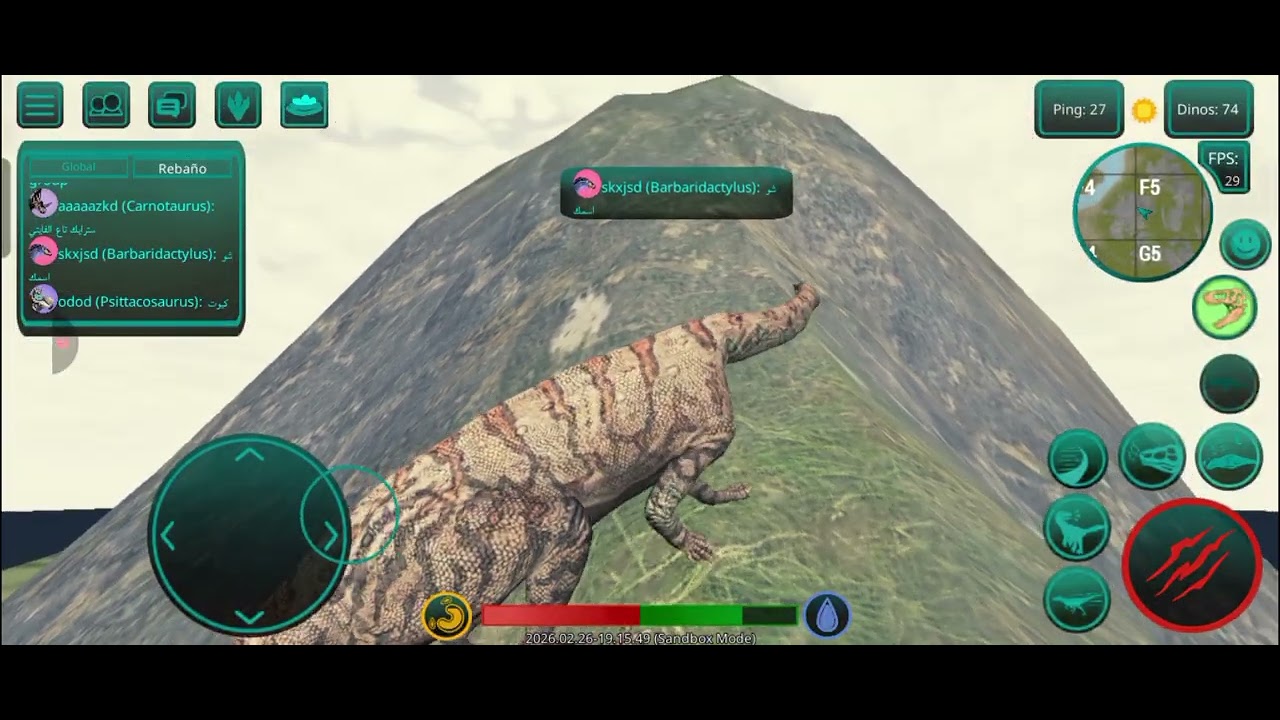 🔴🎮 Gameplay en The Cursed Dinosaur Isle.
