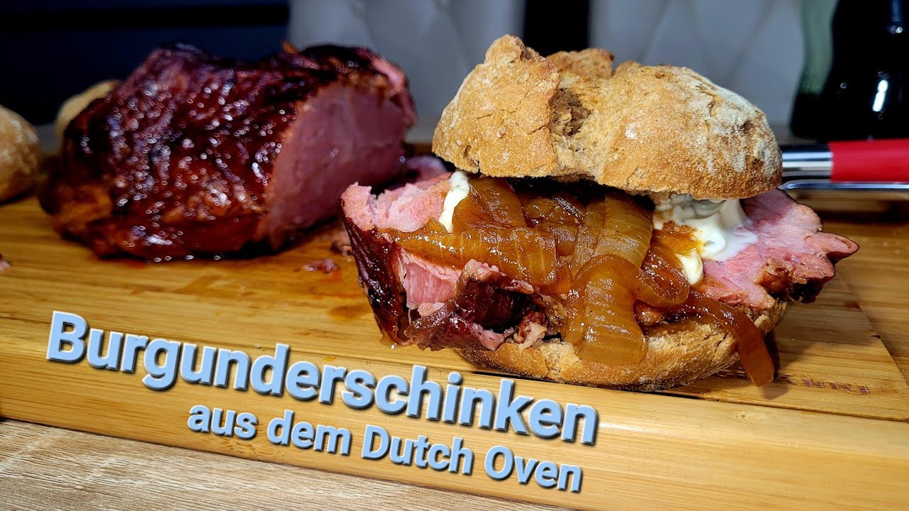 Burgunderschinken aus dem Dutch Oven @dernordseegriller @Phoenixbbq@Grillshow