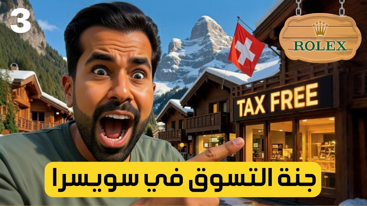 جنة التسوق في سويسرا .. كل شي بدون ضرائب