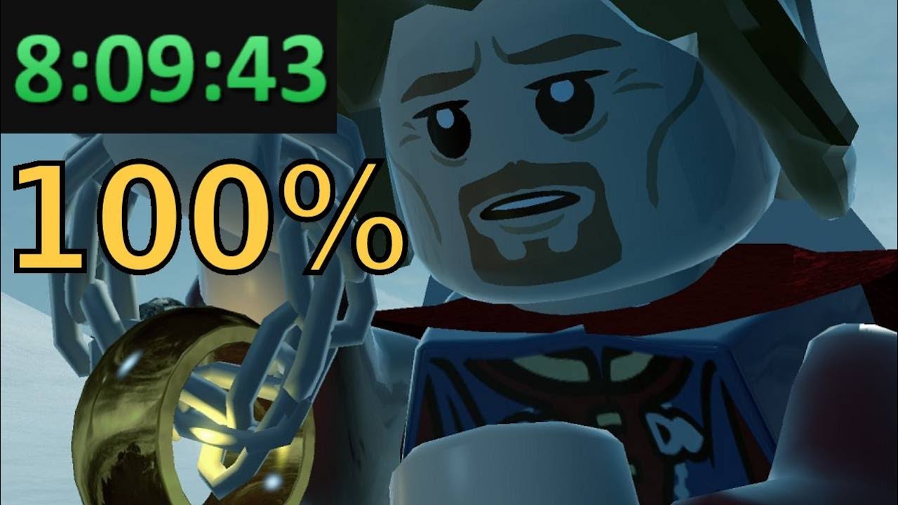 [WR] LEGO The Lord of the Rings 100% Speedrun in 8:09:43