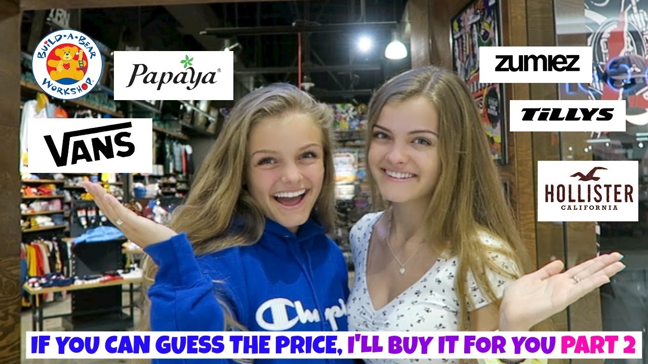 If You Can Guess the Price I'll Buy It for You Challenge Part 2 ~ Jacy and Kacy