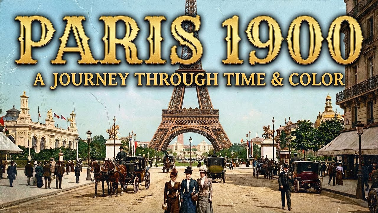 Paris 1900 The Golden Age (AI Reconstruction)