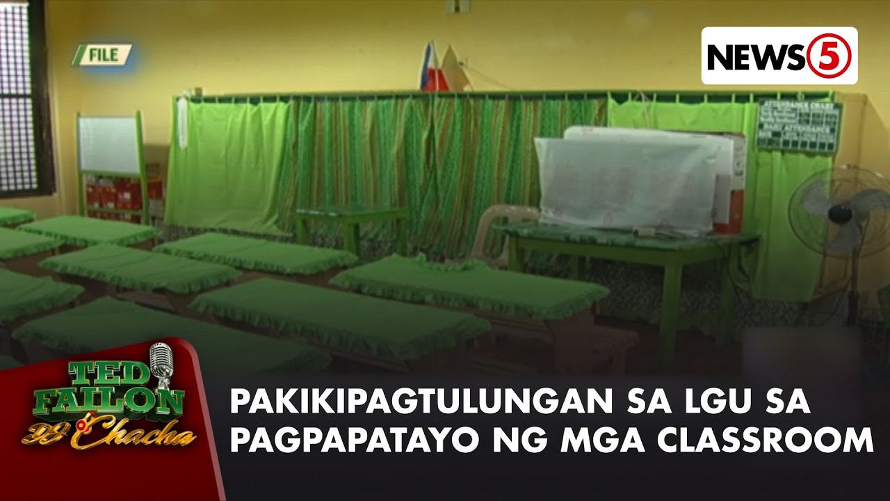 Pagtatayo ng mga classroom, pagtutulungan ng DepEd at LGUs | Ted Failon & DJ Chacha