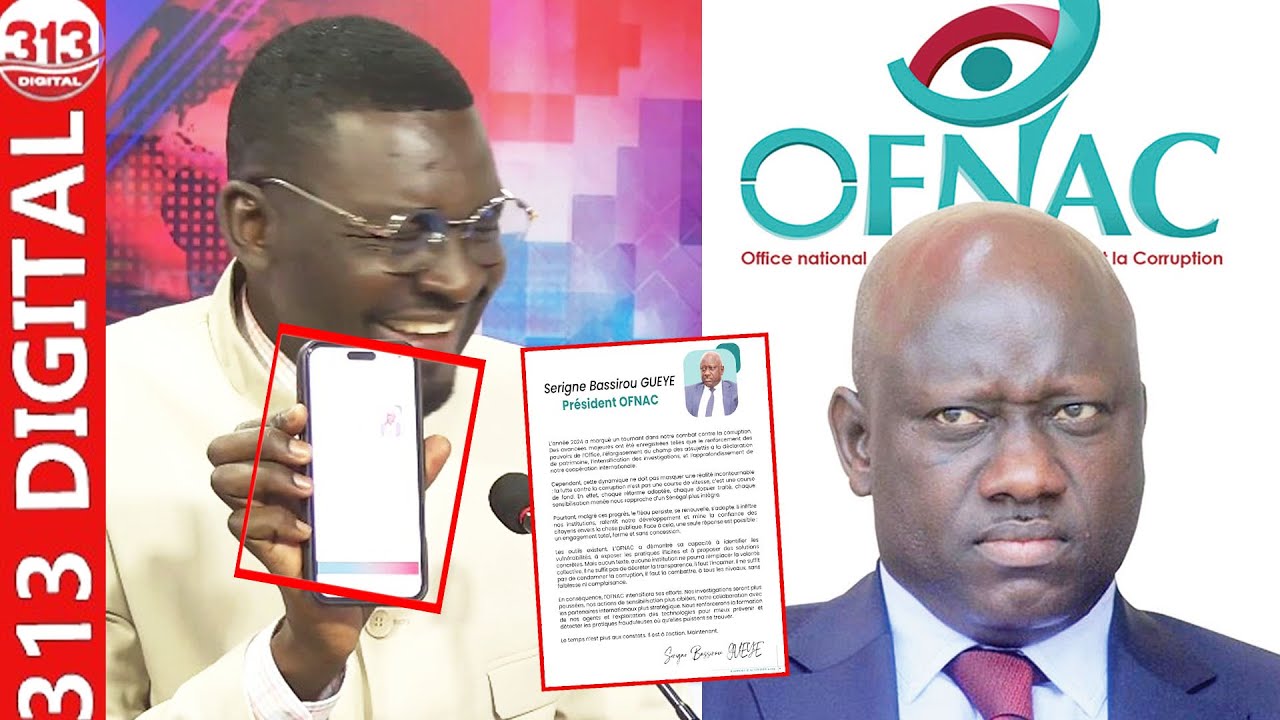 Dernière minute:  Serigne B. Gueye publie le rapport Ofnac qui choc la toile: Thioune juriste balanc