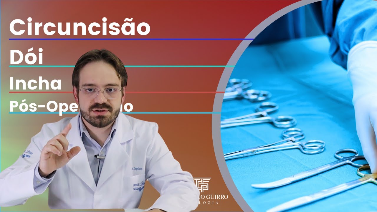 CIRCUNCIS&Atilde;O | P&oacute;s-Operat&oacute;rio como &eacute;?