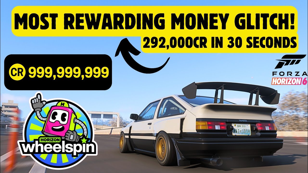 Глитч на деньги в Forza Horizon 6 &mdash; НОВЫЙ ГЛИТЧ НА ДЕНЬГИ!