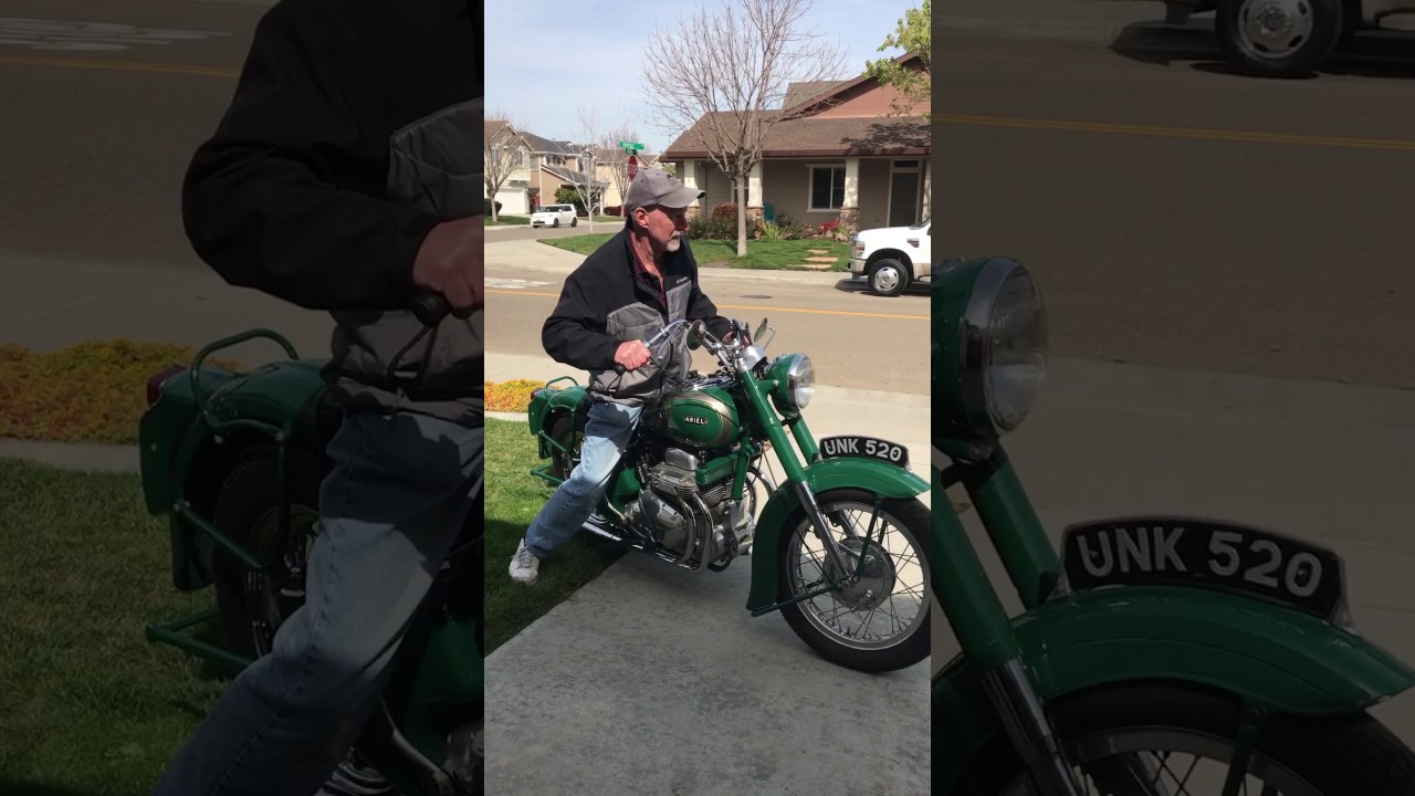 My first ride Ariel Square Four