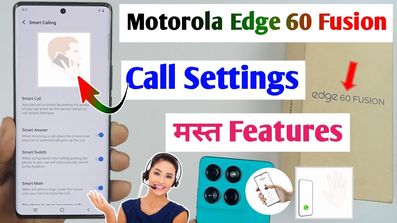 moto edge 60 fusion call settings / motorola edge 60 fusion calling features / 60 fusion smart call