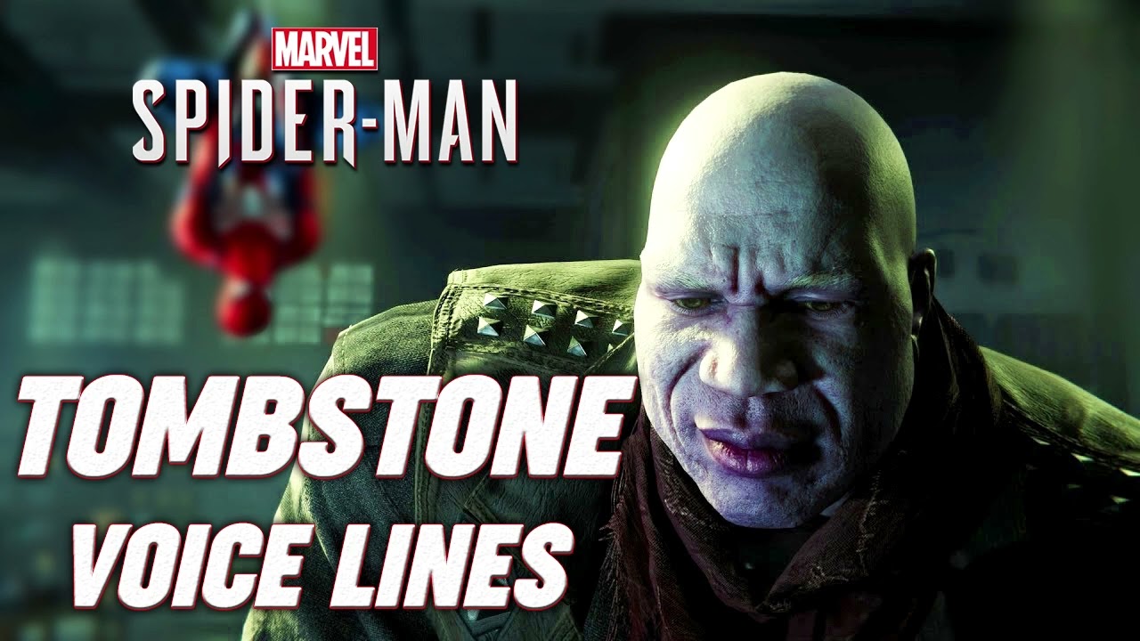 Marvel's Spider-Man: Tombstone Voice Lines + Efforts