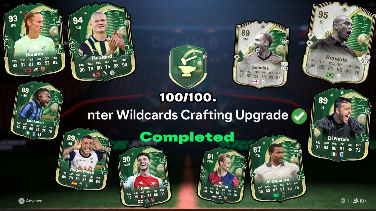 COMPLETED The Winter Wildcard Crafting Upgrade & CLAIM ALL REWARDS. FC 24 Ultimate Team